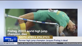 World high jump champion Freitag found dead in South Africa