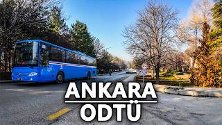 ODTÜ Yürüyüş Turu | 4K Walking on ANKARA's best University Campus