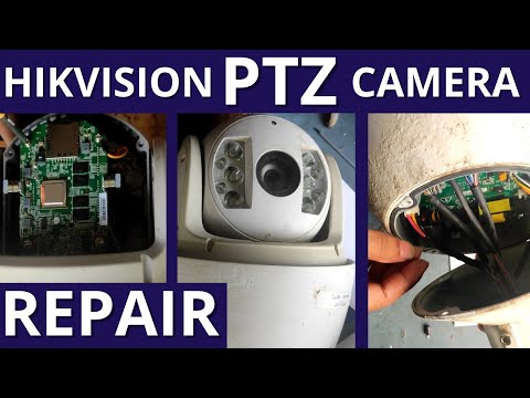 Hikvision Ptz IP Camera Repair | Service | Fix Fault | Not Working ...