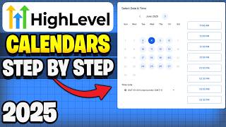 GoHighLevel Calendars Step By Step Tutorial for Beginners | Friendly Guide 2025
