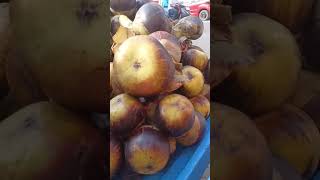 nungu palm fruit Healthy ice apple cutting #shorts