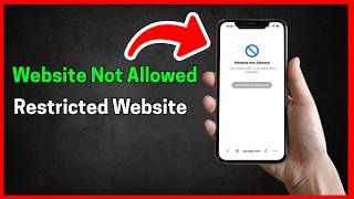 Fix Website Not Allowed on iPhone/iPad