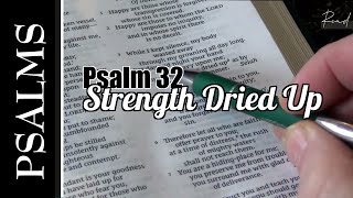 Strength Dried Up - Singing Psalm 32