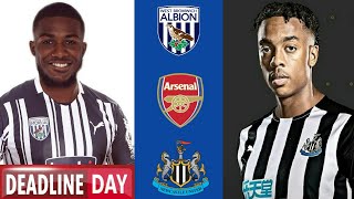 DONE DEALS! Maitland Niles Joins West Brom | Newcastle Sign Joe Willock (Transfer Deadline Day)