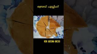 വെറും 5 മിനുട്ടിൽ ബ്രെഡ് പുഡ്ഡിംഗ് 🍮 ഉണ്ടാക്കിയാലോ😋😋👌teste ആണേ #food #cooking