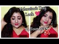 NO Foundation Valentine's Day Makeup Look ll Pallavi Drawing N Makeup Life