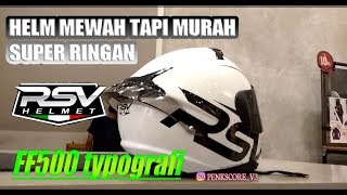 Rekomendasi helm full face murah RSV ff500