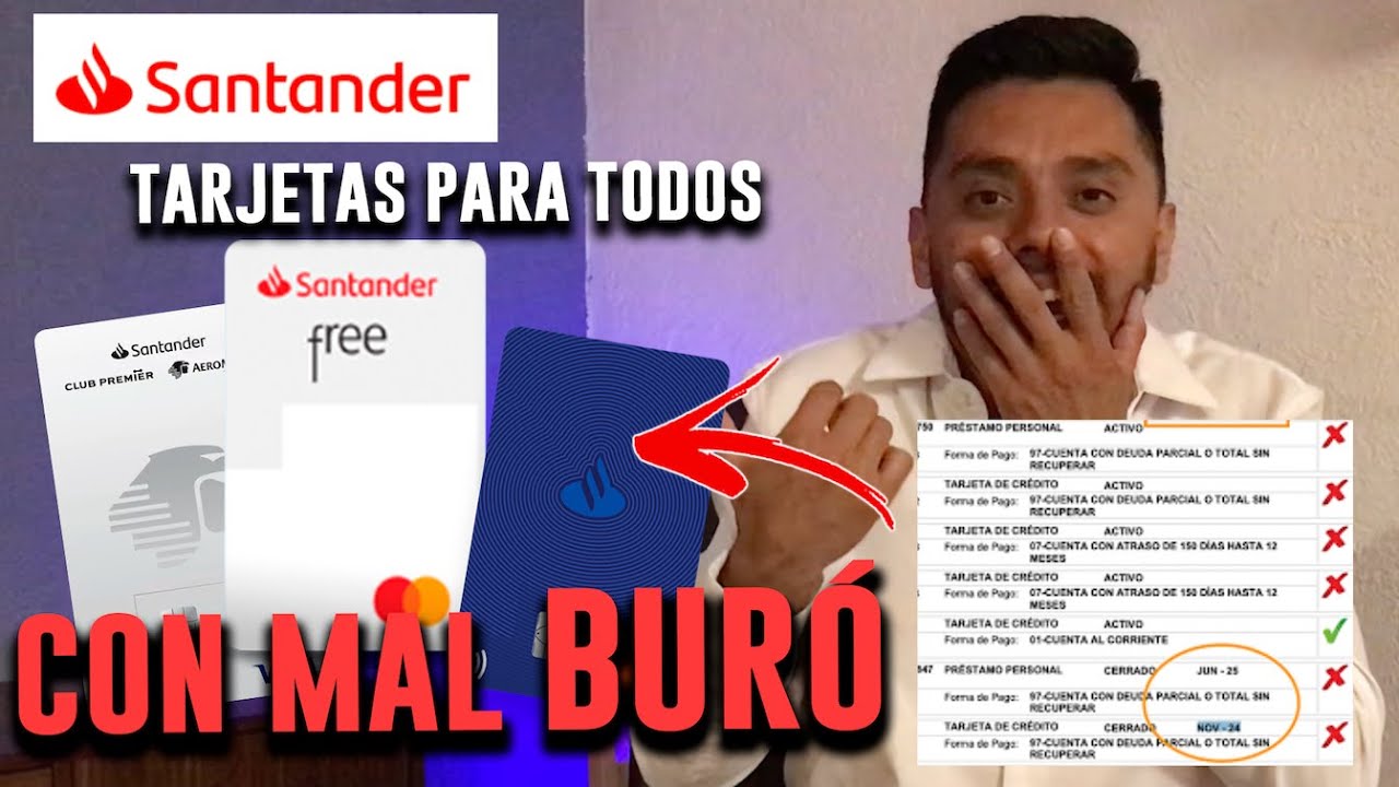 SANTANDER DA TARJETAS DE CRÉDITO LIKE U FREE - YouTube