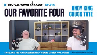 OUR FAVORITE FOUR on REVIVAL TOWN PODCAST