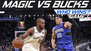 Who Wins Magic vs Bucks? Game 1 8.18.20 | Hosted by @ReelTPJ