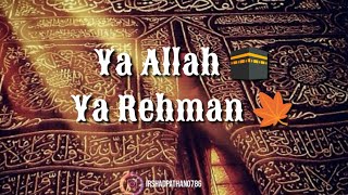 Ya Allah Ya rehman || islamic status video ||