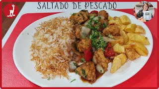 LEARN HOW TO PREPARE SAUTEED ROBALO FISH! With RIBBED RICE Easy in a Short Time