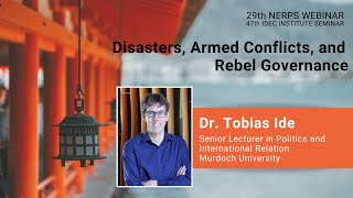 Disasters, Armed Conflicts, and Rebel Governance