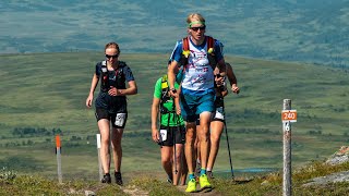 Mountain Trail Running in Åre Sweden