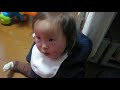 ゆーの一人で滑り台できた！②　ダウン症児２歳