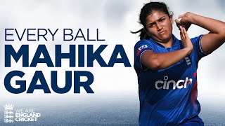 🔥 Stumps Flying! | Mahika Gaur's Stunning ODI Debut | England Women v Sri Lanka