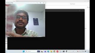 Screen mirroring effect with python code