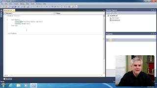 Dissecting the First Visual Basic Program You Created - 03