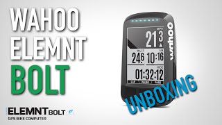 Wahoo Elemnt Bolt 2020 - Unboxing My New Bike Computer!