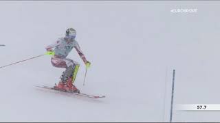 Manuel Feller -  Slalom Flachau 2021 - 2nd Run - Win