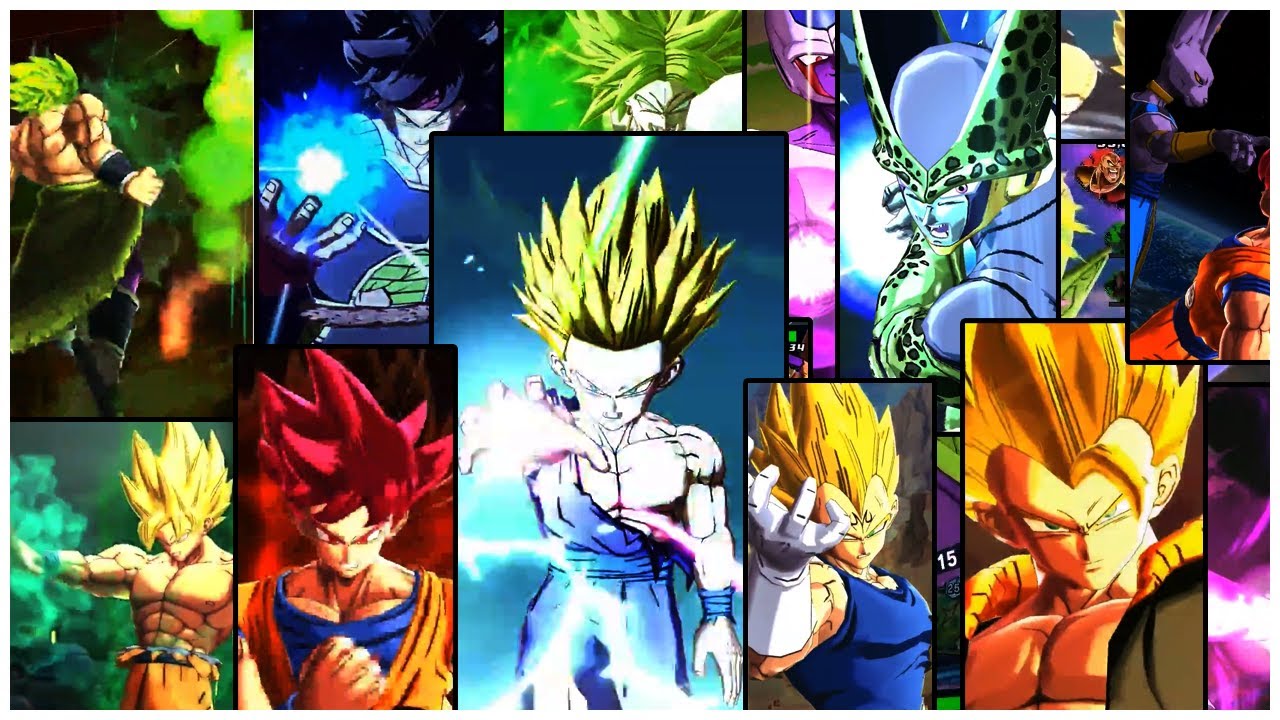 Dragon Ball Legends: All Sparking Characters / All Super Attacks So Far ...