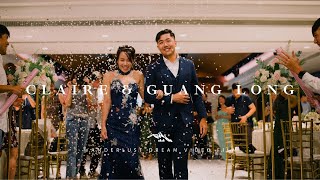 Beautiful Wedding Day in Capitol, Singapore | Special moment for Claire & Guang Long