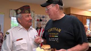 Purple heart ceremony 40 years later