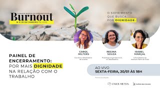 Painel de encerramento • III Semana de Conscientização da Burnout