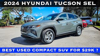 2024 Hyundai Tucson SEL 2.5L FWD (Used) - POV Review & Test Drive - Best Compact SUV For $29,000 ?