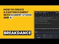 Create a custom element with Element Studio and AI in Breakdance
