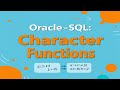 Oracle - SQL - Character Functions | Emran Code Box