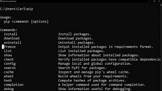 How do I get a list of locally installed Python modules?