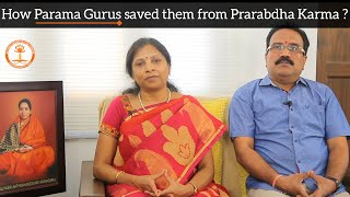 How Parama gurus saved them from prarabdha karma?  | Pujyasri Aathmanandamayi | EP 2