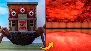 WHAT'S INSIDE THE LIVING BUILDING MONSTER (Garry's Mod)