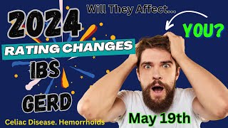 VA Rating Changes Official Update for 2024 - GERD, IBS, Hemorrhoids, Celiac #veteranbenefits #vet