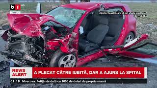 TRAGEDIE PE O ȘOSEA DIN TULCEA_Știri B1TV_15 febr. 2025