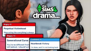 DRAMA UNLEASHED In The Sims 4! New Interactions \u0026 Buffs - Must Have Mod