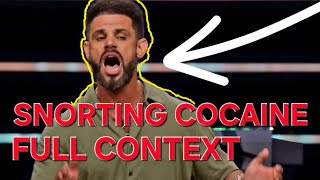 Steven Furtick Talking About Snorting Cocaine (FULL CONTEXT)