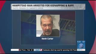 Pender County man arrested for alleged kidnapping and rape