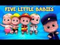 lima bayi kecil | lagu pembibitan | sajak anak-anak | Five Little Babies | Nursery Rhyme Songs