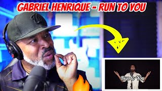 Gabriel Henrique - Run To You (Whitney Houston) - Producer Reaction