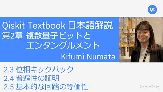 Qiskit Textbook 日本語解説 2.3章 2.4章 2.5章