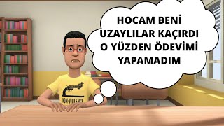 okulda öğrencilerin güncel ödev yapmama bahaneleri