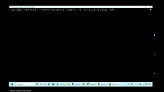 Program in Shell Linux com dialog - inputbox