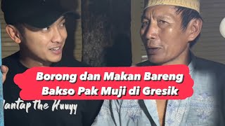 Borong dan Makan bareng Bakso Pak Muji di Kota Gresik bersama masyarakat ‼️ #ahieborong