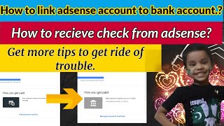 How to add bank account in adsense? #Adsense #Adsenselinktobank