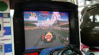 ARCADE TIME - NAMCO ACE DRIVER - EPIC FAIL PLAYING AN OLD ARCADE GAME