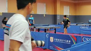 13Sep2024 乒總盃 港隊奧運選手 林兆恆vs 國乒 張煜東