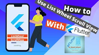 How to Use List Wheel Scroll View Widget in Flutter Apps (simple example) Speed code