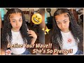 HIGHLY RECOMMANDED🌟 Wavy Water Wave Lace Wig Installation #Elfinhair Review, Your Next Trying?